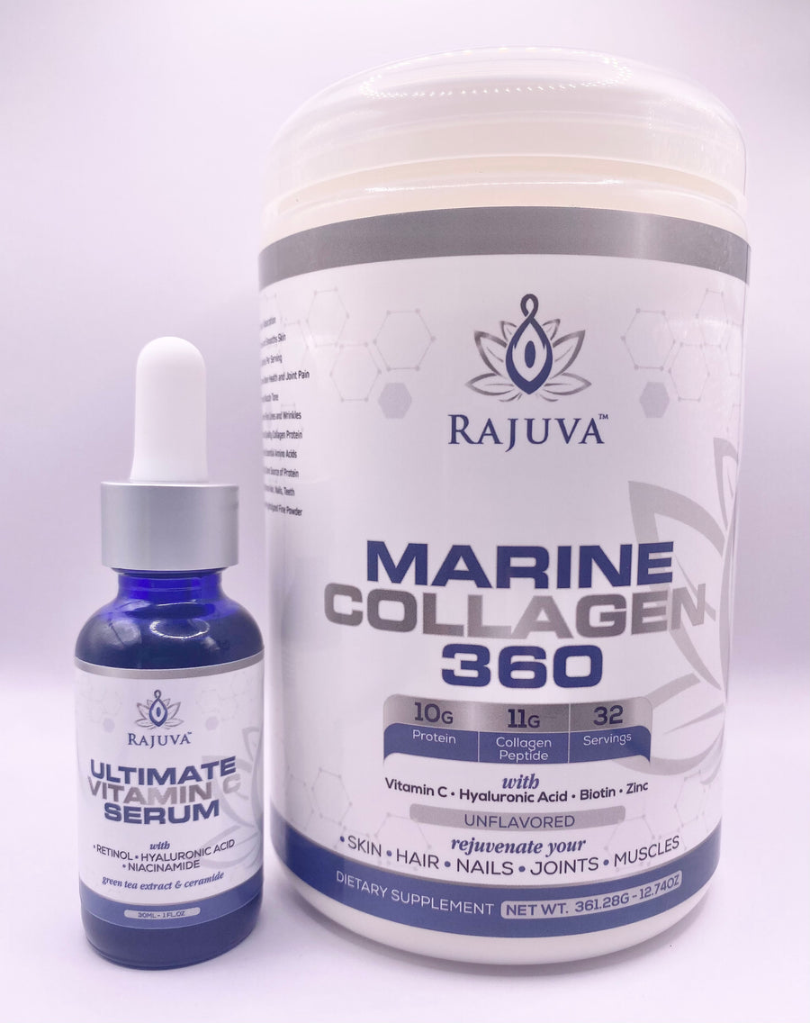 Rajuva Collagen and Serum Package